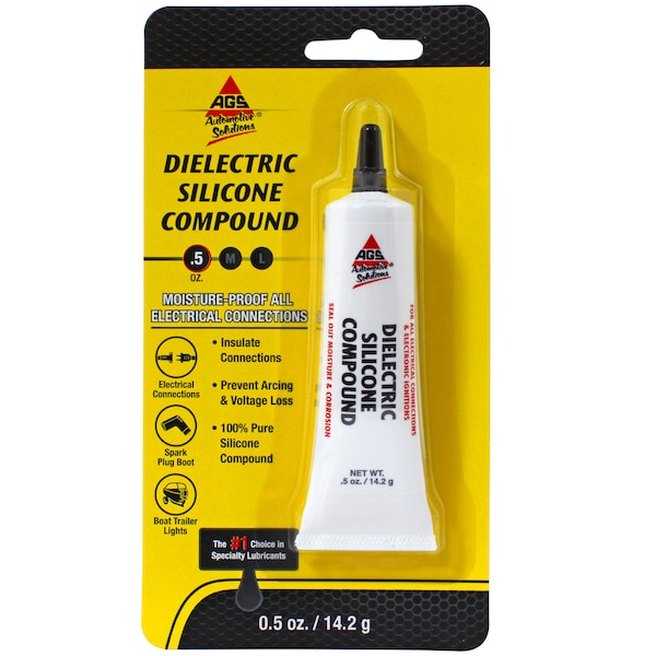 Ags Dielectric Silicone Grease, .5 oz Tube DS2 Zoro